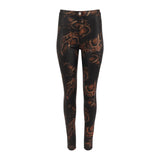 Snakeskin Print Jeans