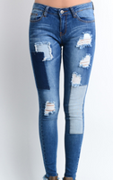 Patchwork Jeans