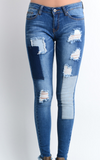 Patchwork Jeans